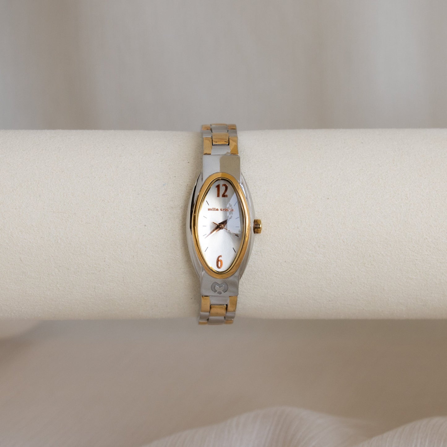 Vintage Mila Schon Two Tone Watch