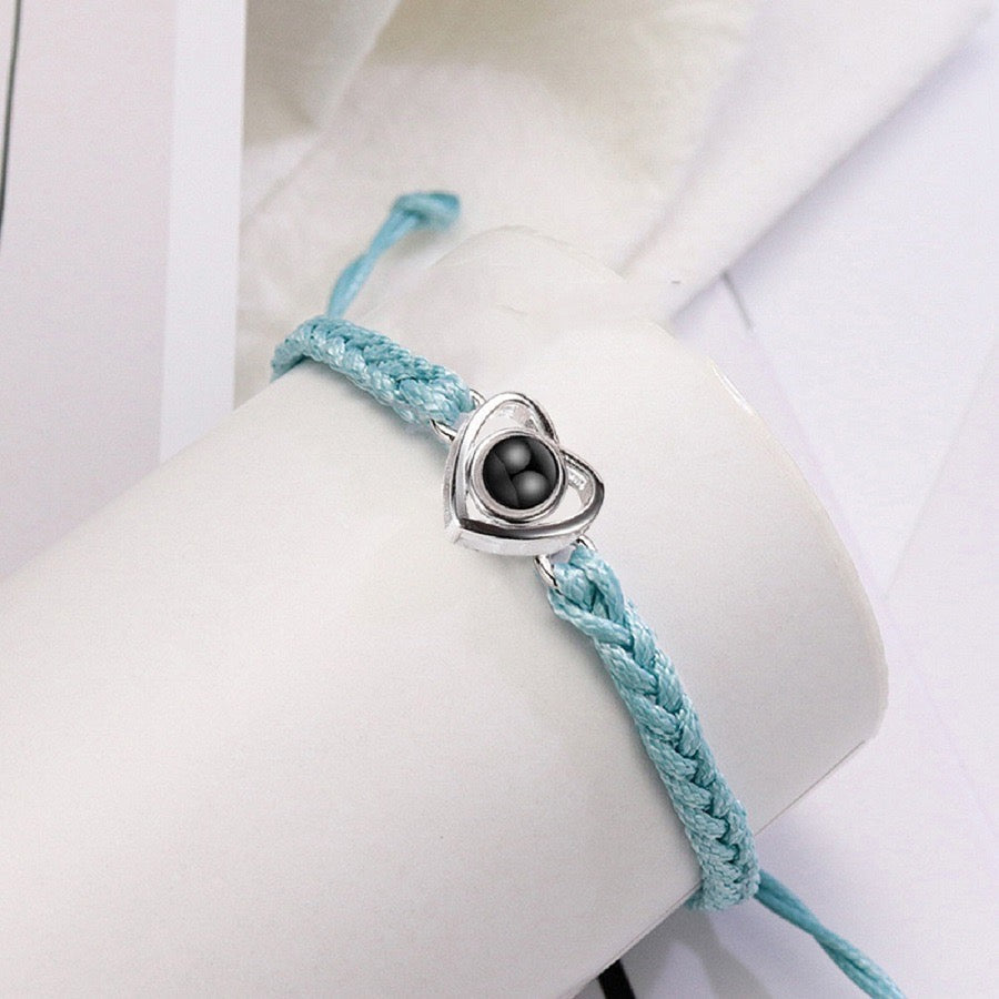 Special Heart Rope Projection Bracelet