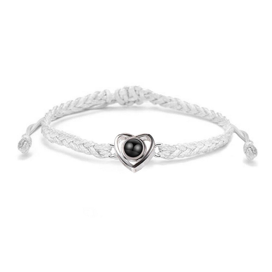 Special Heart Rope Projection Bracelet