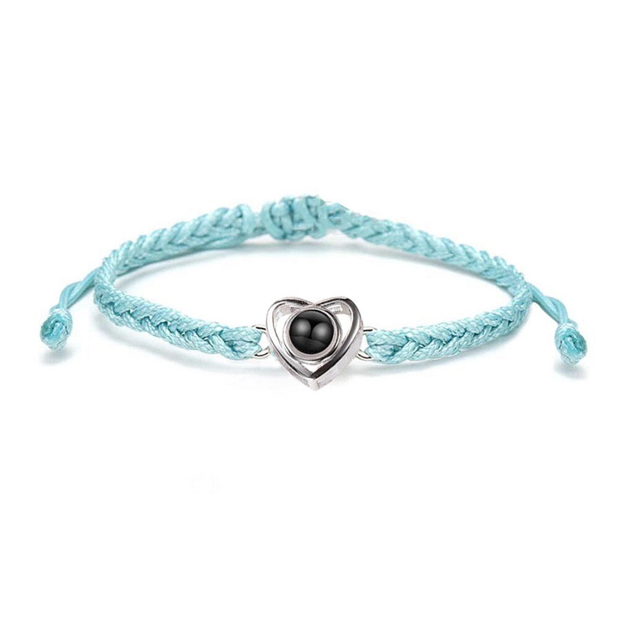 Special Heart Rope Projection Bracelet