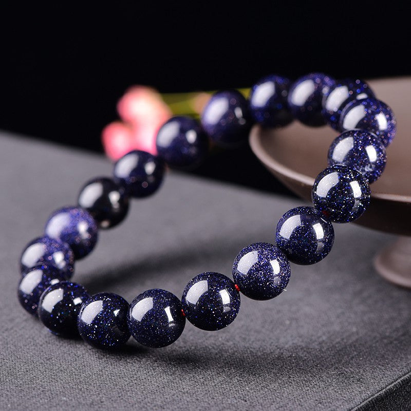 Blue Sandstone Bracelet - Intention Amplifier