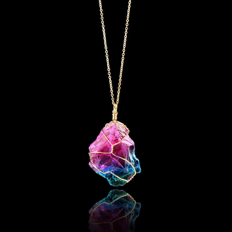 Watermelon Tourmaline Necklace