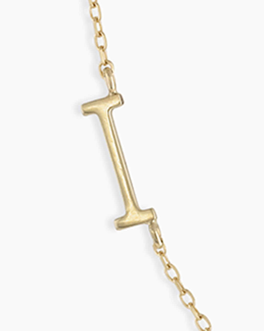 14k Gold Alphabet Necklace