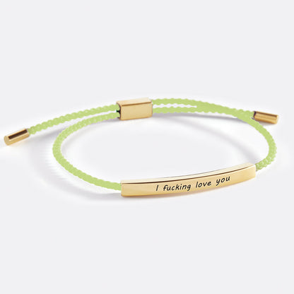 I Fucking Love You Inspire Bracelet