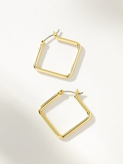 Girl Boss Hoop Earrings