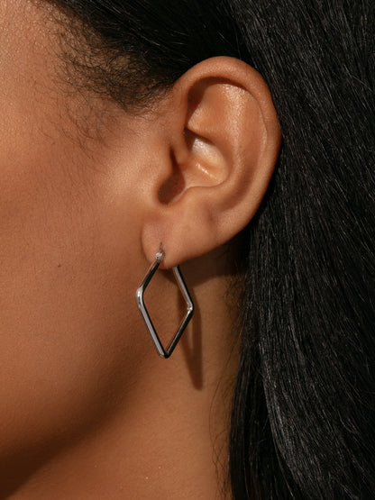 Girl Boss Hoop Earrings