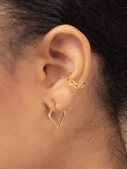 Girl Boss Hoop Earrings