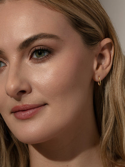 Hidden Pavé Stud Earrings