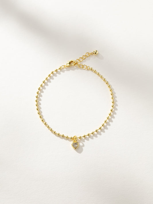 Crystal Heart Bracelet