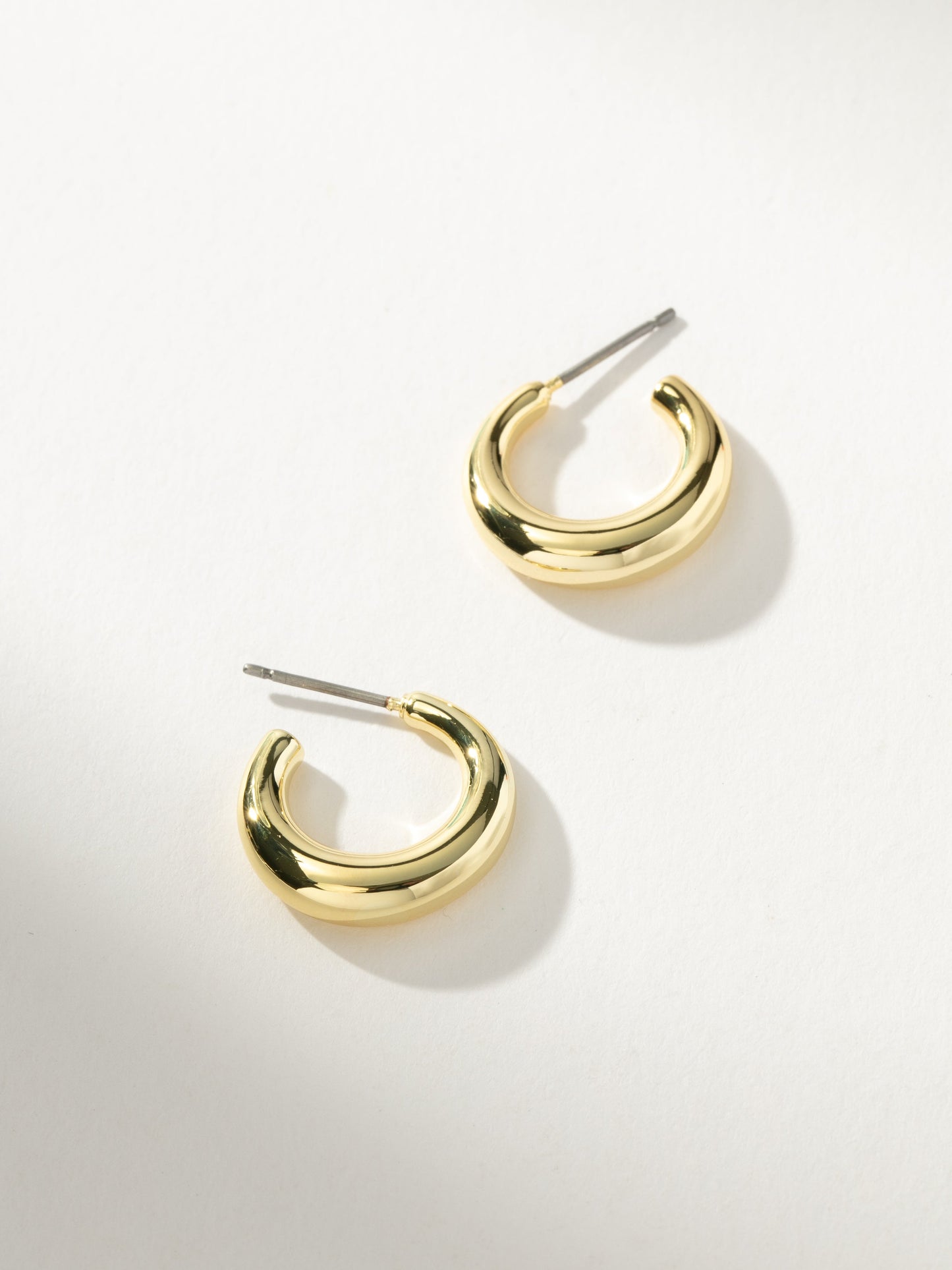 Good Looking Dome Hoop Earrings