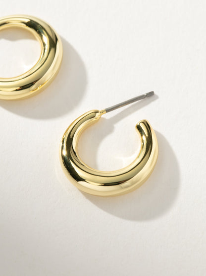 Good Looking Dome Hoop Earrings