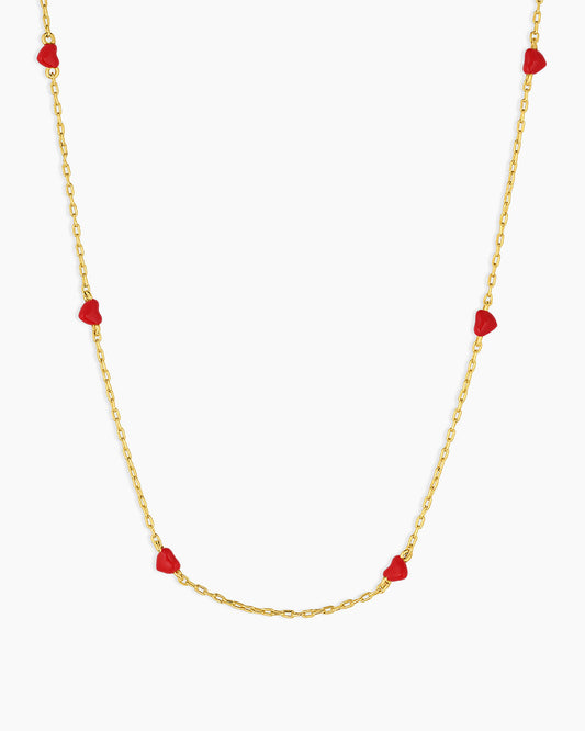 Amour Necklace Red