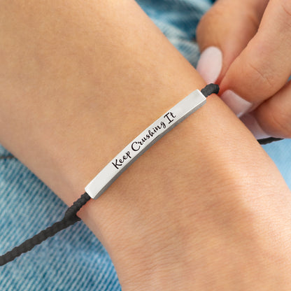 Keep Crushing It Inspire Bracelet