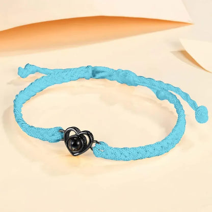 Special Heart Rope Projection Bracelet