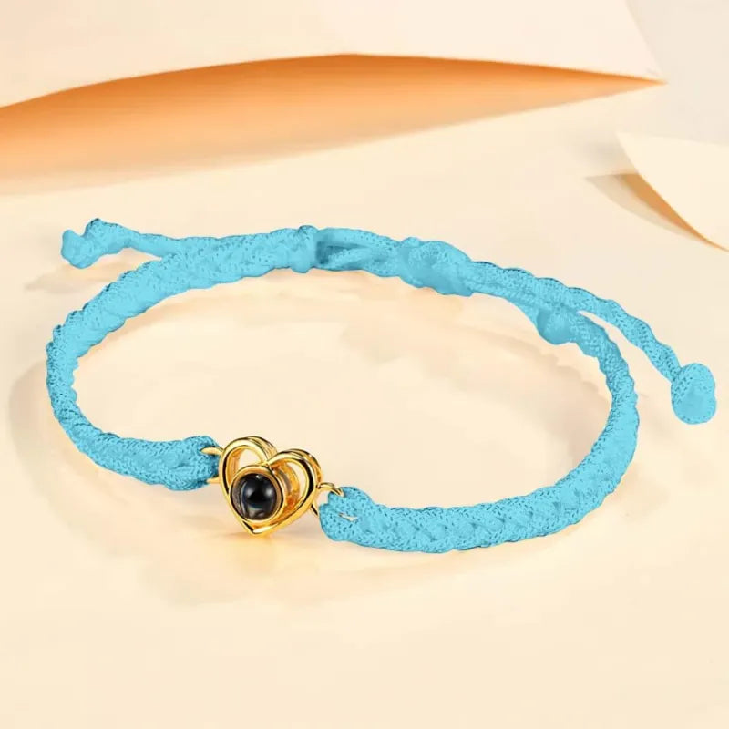 Special Heart Rope Projection Bracelet