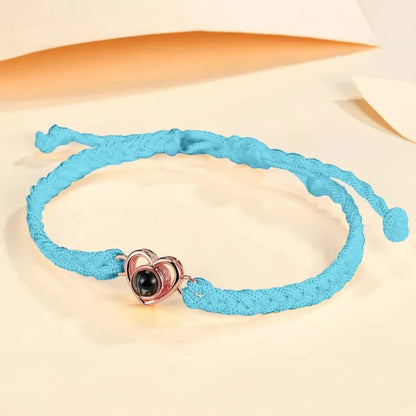 Special Heart Rope Projection Bracelet