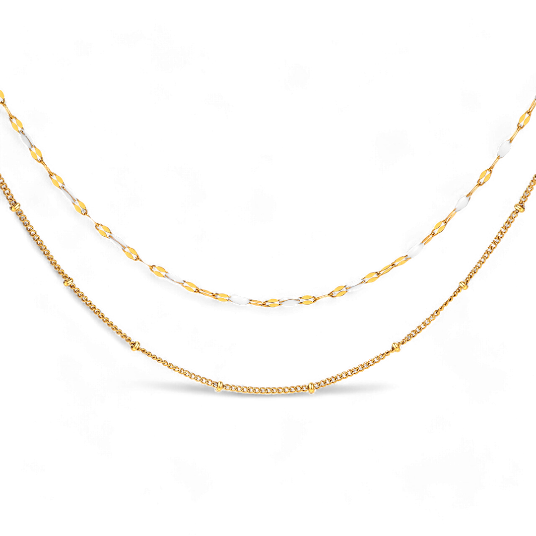 Layered Beaded Choker