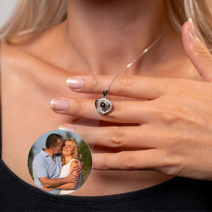 Lovers Photo Necklace