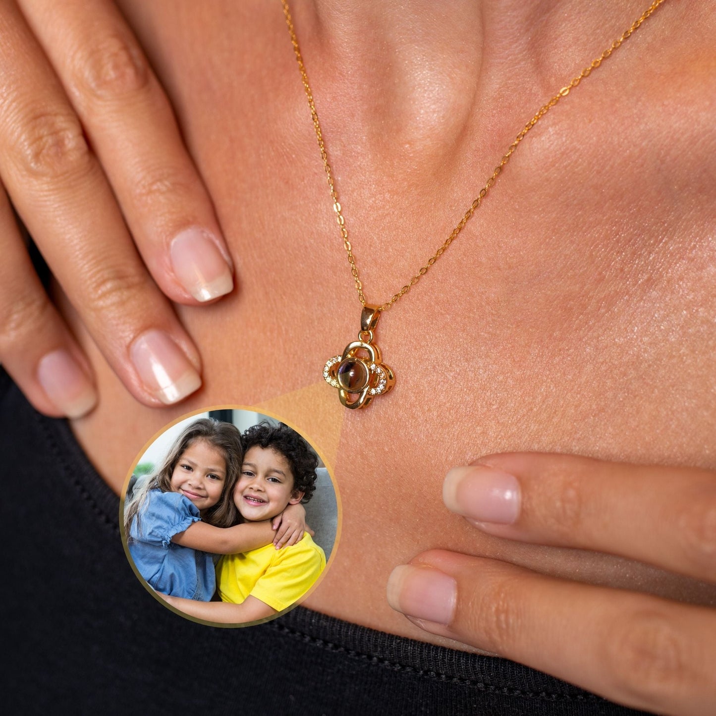 Luxurious Photo Necklace