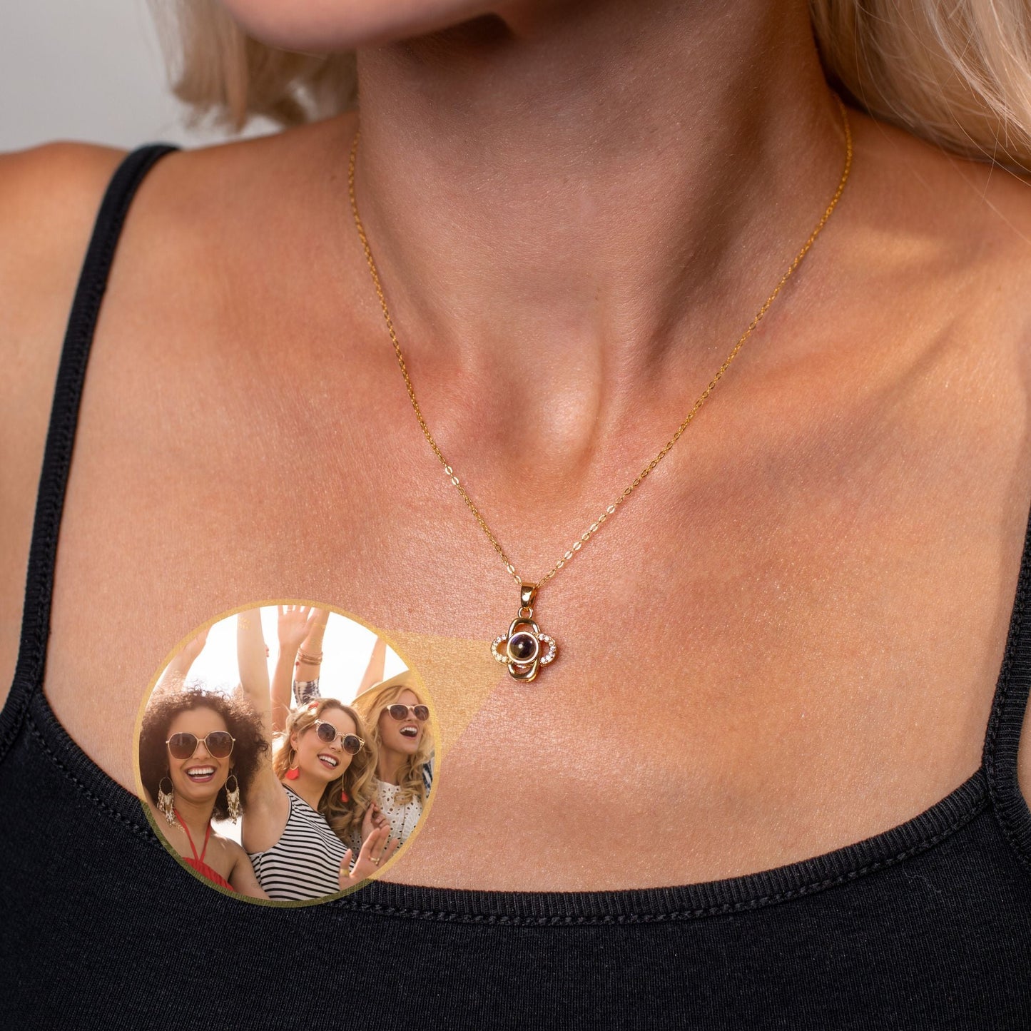 Luxurious Photo Necklace