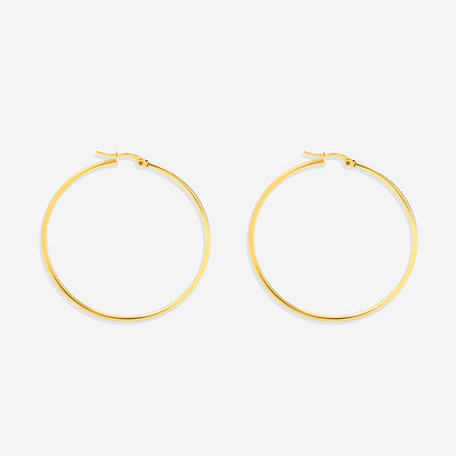 Lynette Large Hoop Earrings