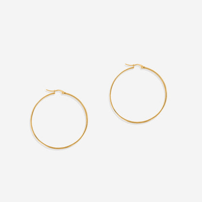 Lynette Large Hoop Earrings