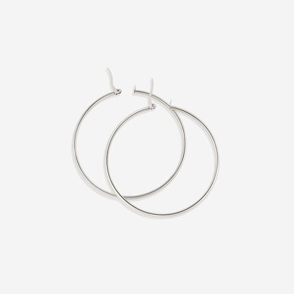 Lynette Large Hoop Earrings