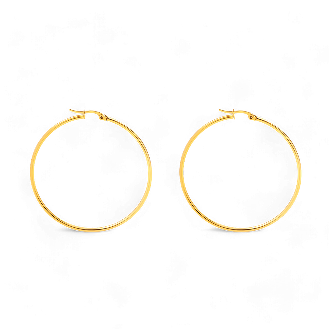 Lynette Large Hoop Earrings