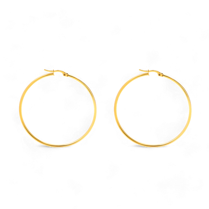 Lynette Large Hoop Earrings