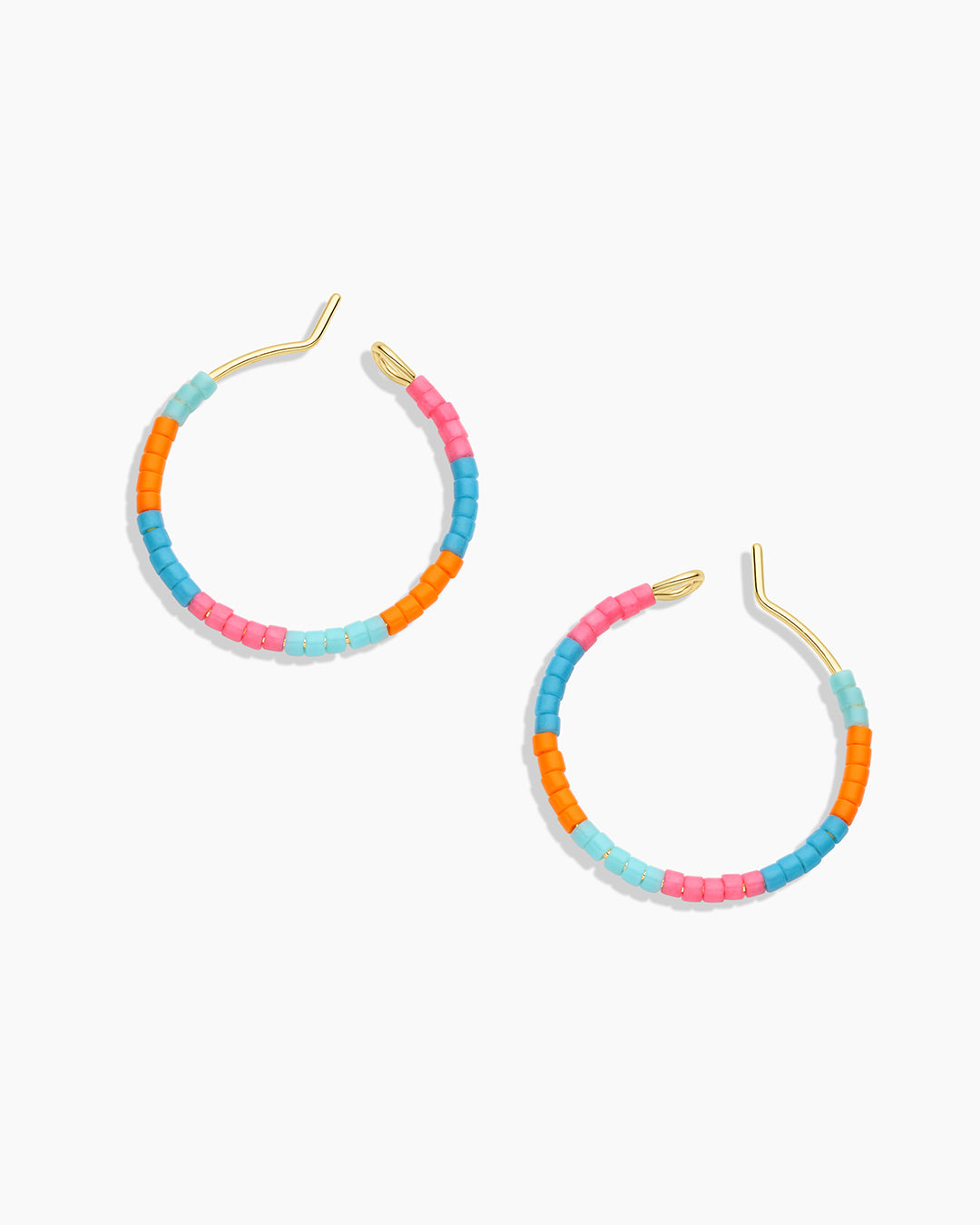 Gigi Stripe Hoops