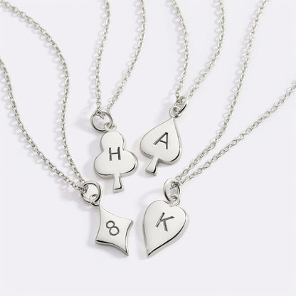 Coeur Stacking Initial Charm Necklace