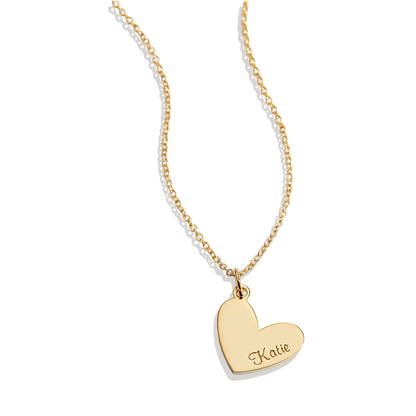 Personalized Heart Name Necklace