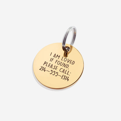 Personalized Dog Tag & Custom Cat Tag