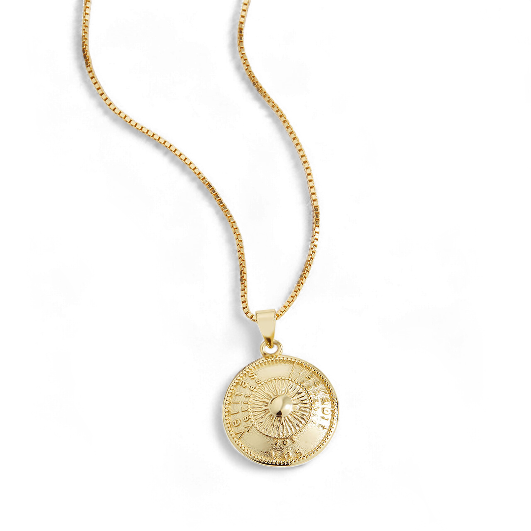 Sun Pendant Necklace