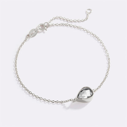 Teardrop Birthstone Bracelet