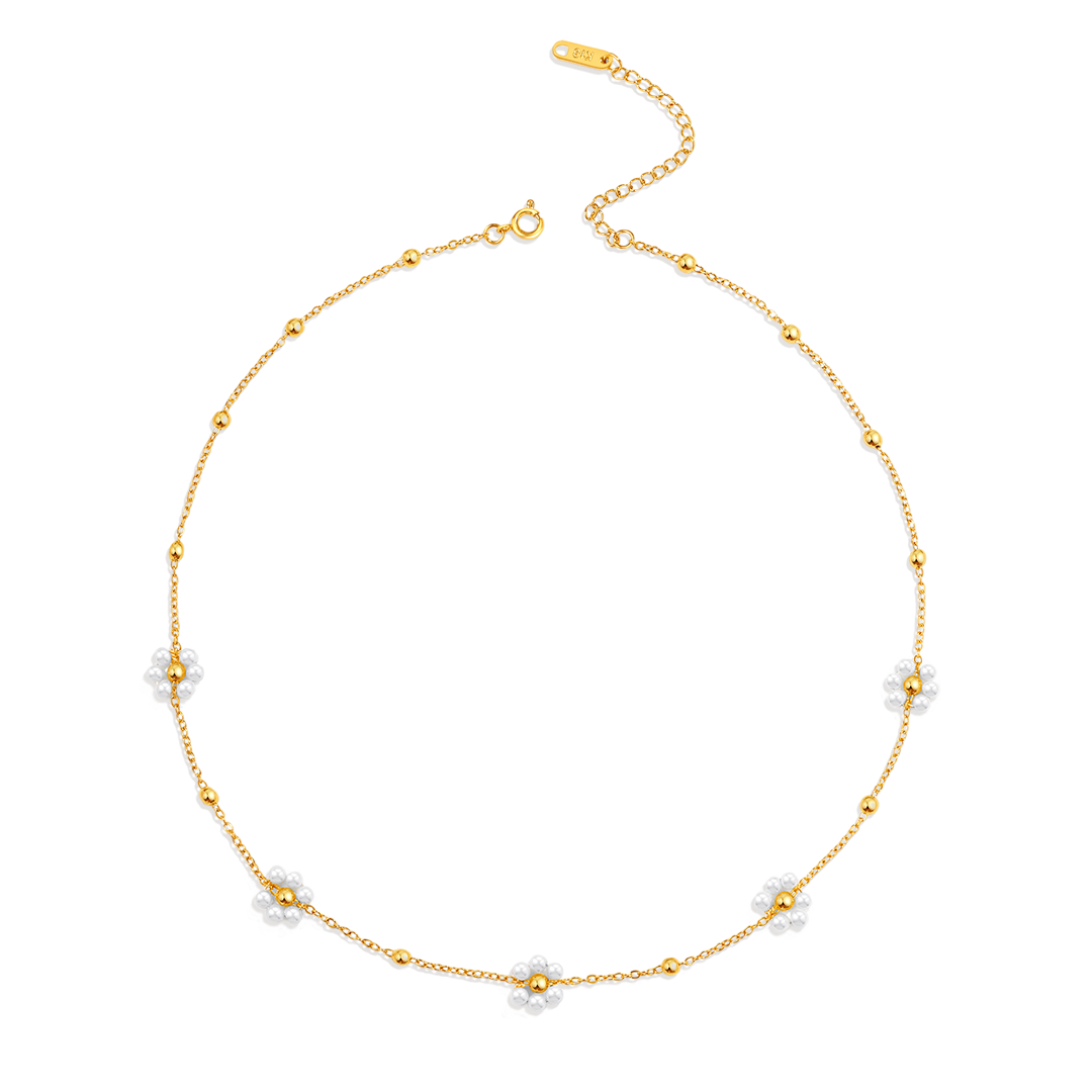 Marguerite Pearl Necklace