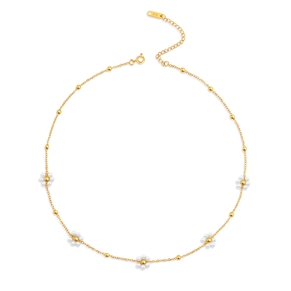 Marguerite Pearl Necklace