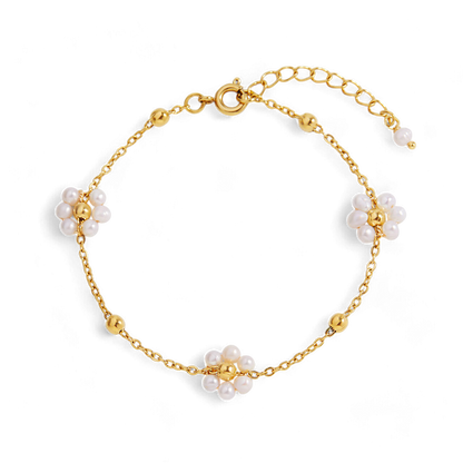 Marguerite Pearl Bracelet