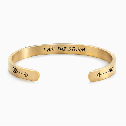 I Am The Storm Cuff Bracelet