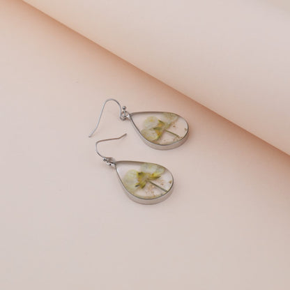 Pressed Flower Earrings