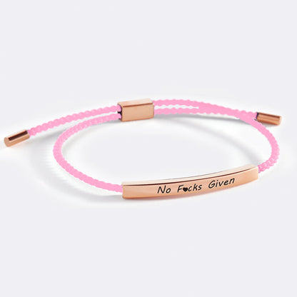 No F♥cks Given Inspire Bracelet