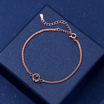 Sparkling Chain Photo Bracelet