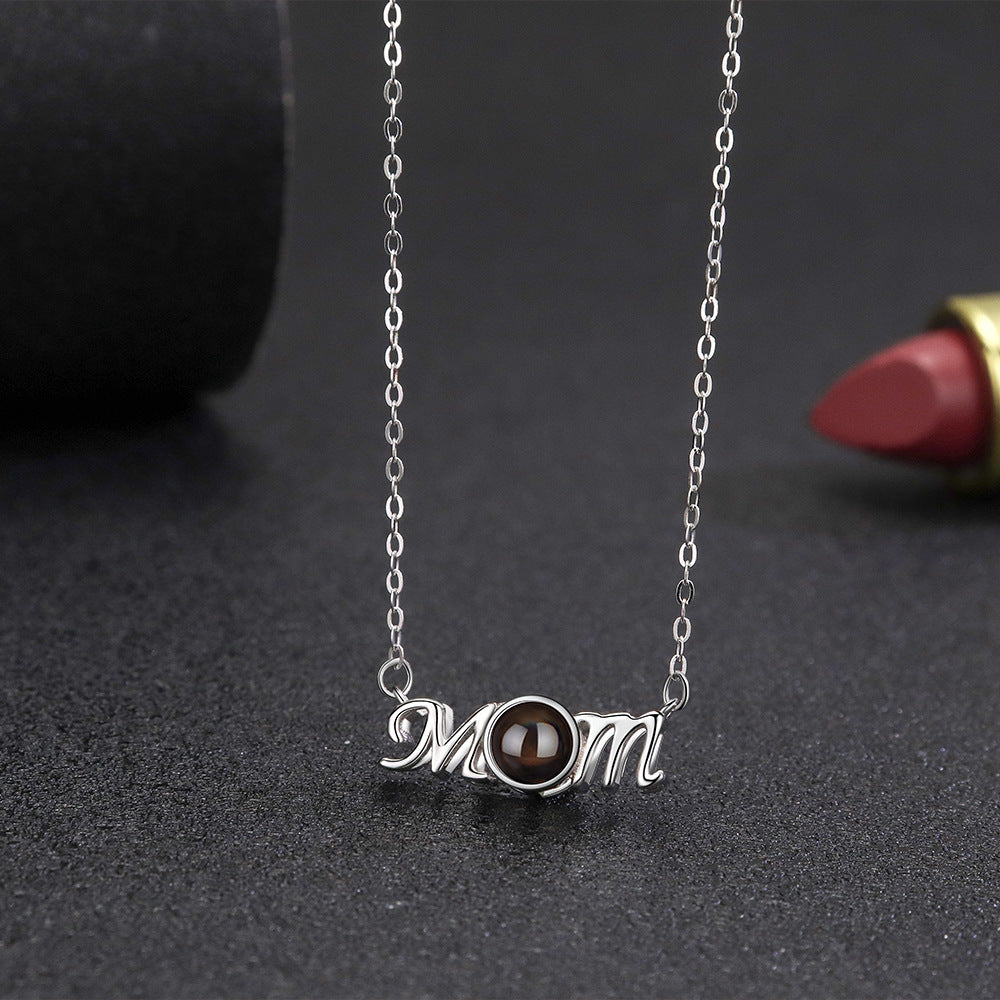 Personalized Photo Necklace for Mom