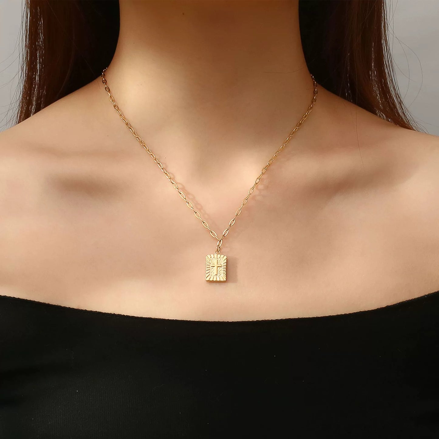 Cross Pendant Necklace