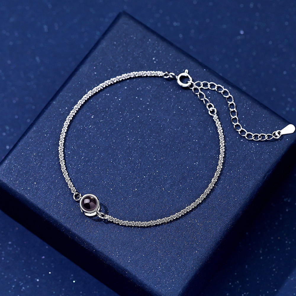 Sparkling Chain Photo Bracelet