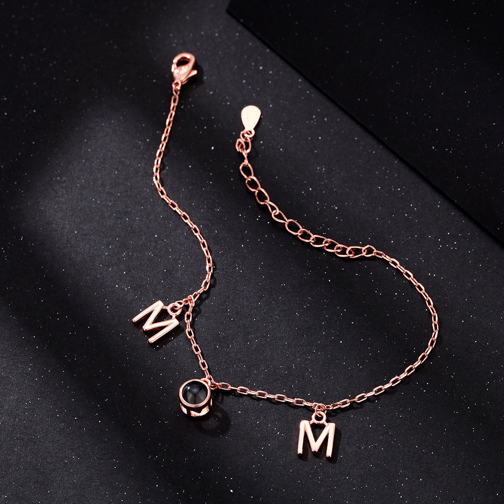 Custom MOM Bracelet with Hidden Photo