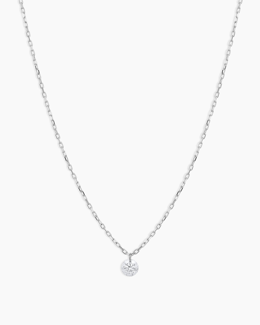 Floating Diamond Necklace