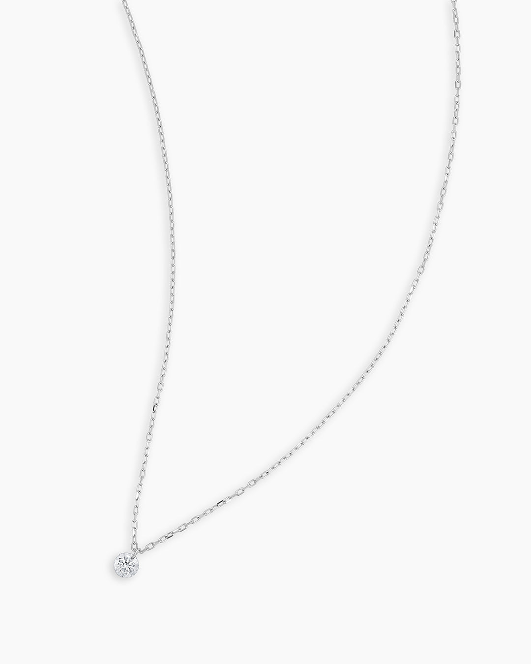 Floating Diamond Necklace