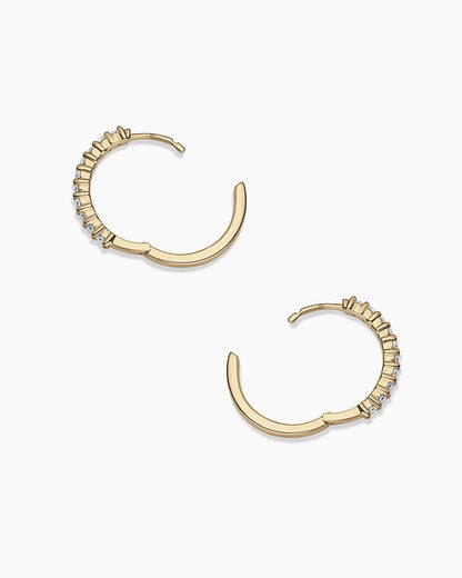 Diamond 15mm Hoops