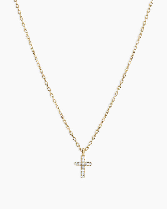 Diamond Cross Necklace